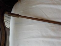 Wood cleaning rod