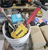 Bucket of Misc Tools and Items