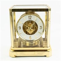 Jaeger Le Coultre Brass Atmos Mantle Clock