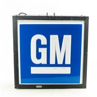 G.M. Light Up Outdoor Dealership Sign