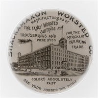 Shackamaxon Worsted Co. Advertising Paper Weight
