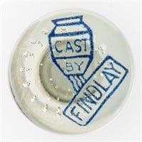 Glass Findlay Advertising Paper Weight