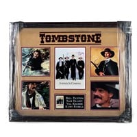 "Tombstone,Justice Is Coming" Photographs Signed