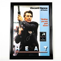 "Heat" 1995 Movie Poster Signed Al Pacino