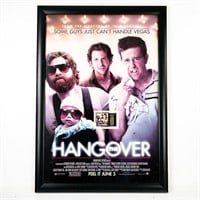 "The Hangover" Cast Signed  Lobby Poster 2009