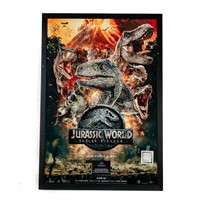 "Jurassic World: Fallen Kingdom" Poster Signed
