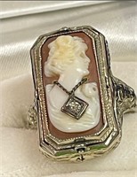 Victorian Reversible Cameo Ring