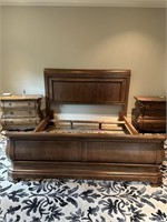 King Size Sleigh Bed