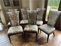 6 Uphosltered Dining Chairs- Made in Indonesia