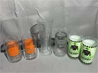 6 Assorted Glasses