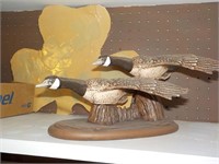 Ceramic geese