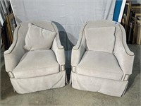 2 Hickory Chair Co. Upholstered Chairs