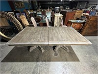 Distressed Hooker Furniture Dining Table