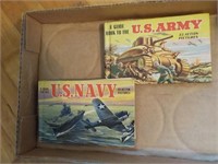 US Army Navy mini books