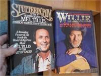 Mel Tillis, Willie Nelson books