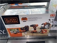 Black + Decker 4-tool combo kit sealed/new