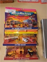 3 Sets of Micro Machines