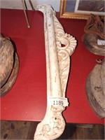 Vintage wooden decorative piece