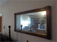 Large antique mirror