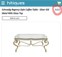 63 - COFFEE TABLE & 2 SIDE TABLES