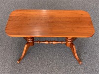 Cherry coffee table 3ft x 18inches 18 inches tall