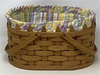 Longaberger 2007 oval picket Easter basket with