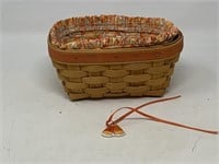 Longaberger candy  corn basket, 1999 with