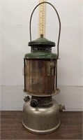 Vintage Coleman Quicklite lantern. Mica shade.