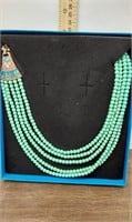 Heidi Daus master clasp Egyptian necklace and