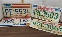 South Dakota license plates