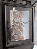 David Mann Motorcycle wall art picture print