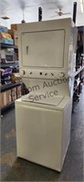 Kenmore stacking washer & gas dryer