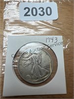1943 Liberty half silver dollar