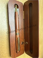 Wooden pen with case BBOC 50th Calgary