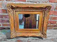 Victorian Style Gilt Wood Mirror