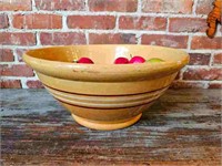 Large 16 In Yellow Wear Bowl