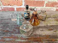 Lot Of Antique Ink Wells