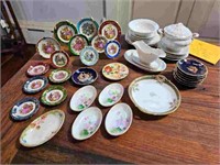Estate Lot Porcelain Dollhouse Miniatures