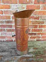 Vintage Copper 5-Kan Fire Water Bucket