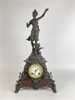 Ansonia Vintage Clock w/ Uranium Face