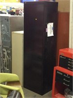 Approx. 7ft Wood Skinny Cabinet with 2 Doors and