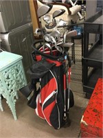 Golf Clubs with Bag - Cleveland and Taylor Made