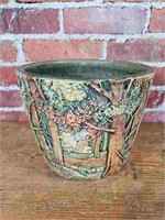 Weller Pottery 1920s Forest 9" Jardiniere Planter
