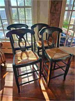 Set of 4 Pottery barn High-top Chairs