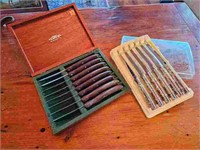 Two Vintage Boxed Knife Sets