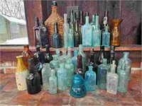 Large Estate Grouping of Antique Bottles - Lot 3