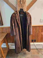 Vintage Demi Buff Mink Fur Coat