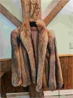 Vintage Fox Fur Short Jacket