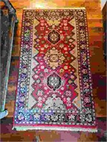 Hand Knotted Rug - 64" x 36"