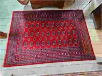 Antique Afghan Oriental Rug - 107" x 74.5"